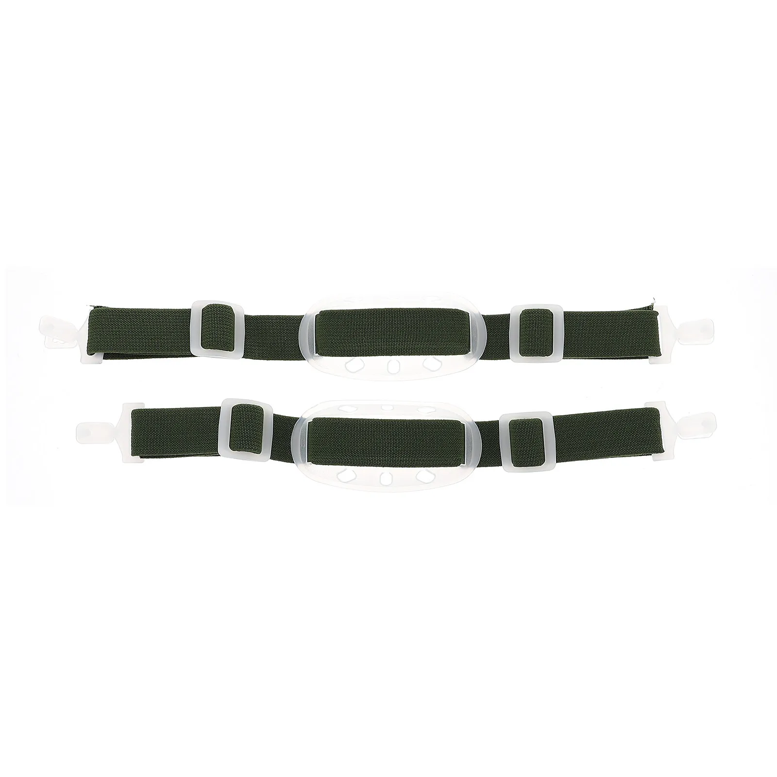 

2Pcs Safety Hardhat Chin Strap Green Adjustable Elastic Replacement Buckle Strap Convenient Accessories for Construction