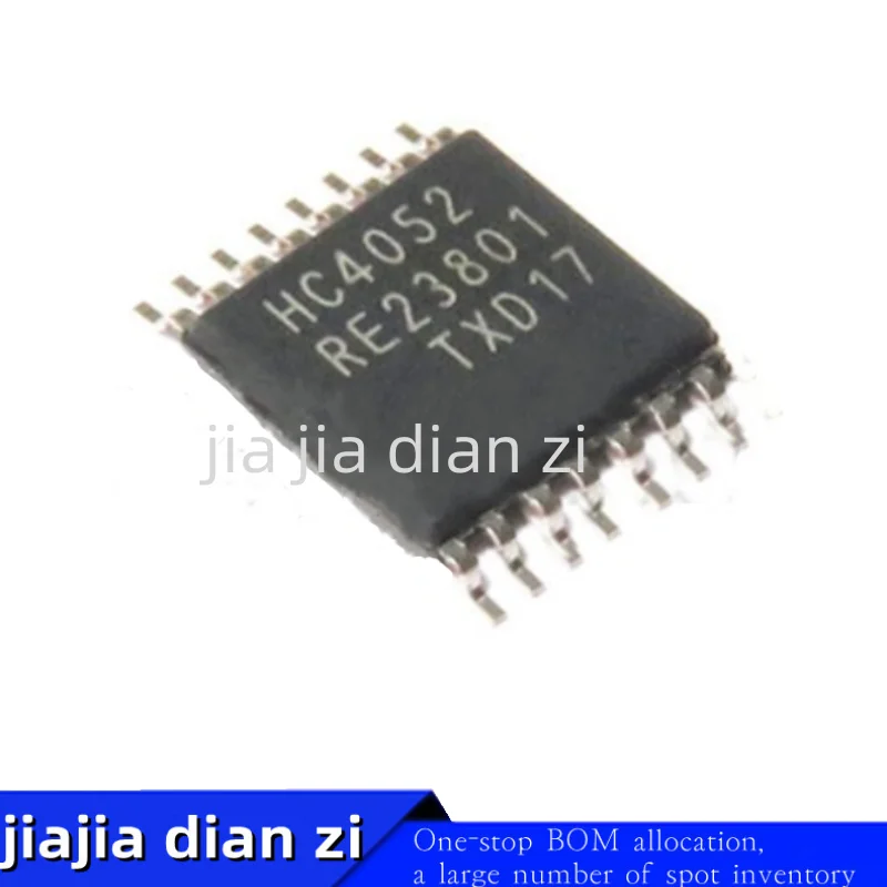 10pcs/lot HC4052 74HC4052PW Four Channel Analog Multiplexer TSSOP-16 ic chips in stock