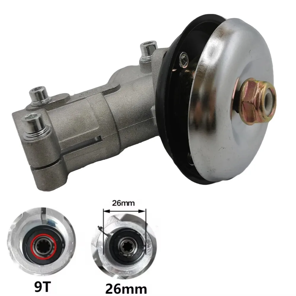 26/28mm 7/9T Strimmer Getriebe Kopf Getriebe Pinsel Cutter Gras Trimmer Rasenmäher Teil Rasen Trimmer zubehör Pinsel Cutter Getriebe Kopf