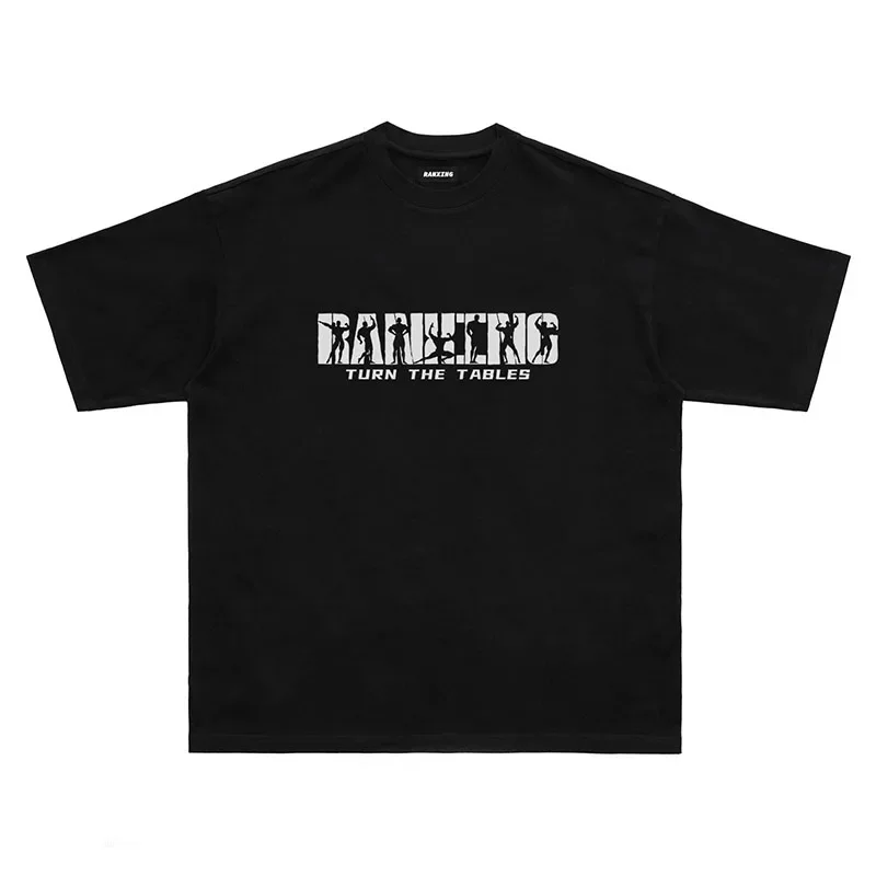 

Men's fitness, comfort and breathable T-shirt, 100% pure cotton, casual, sporty and fashionable short-sleeved shirt for summer