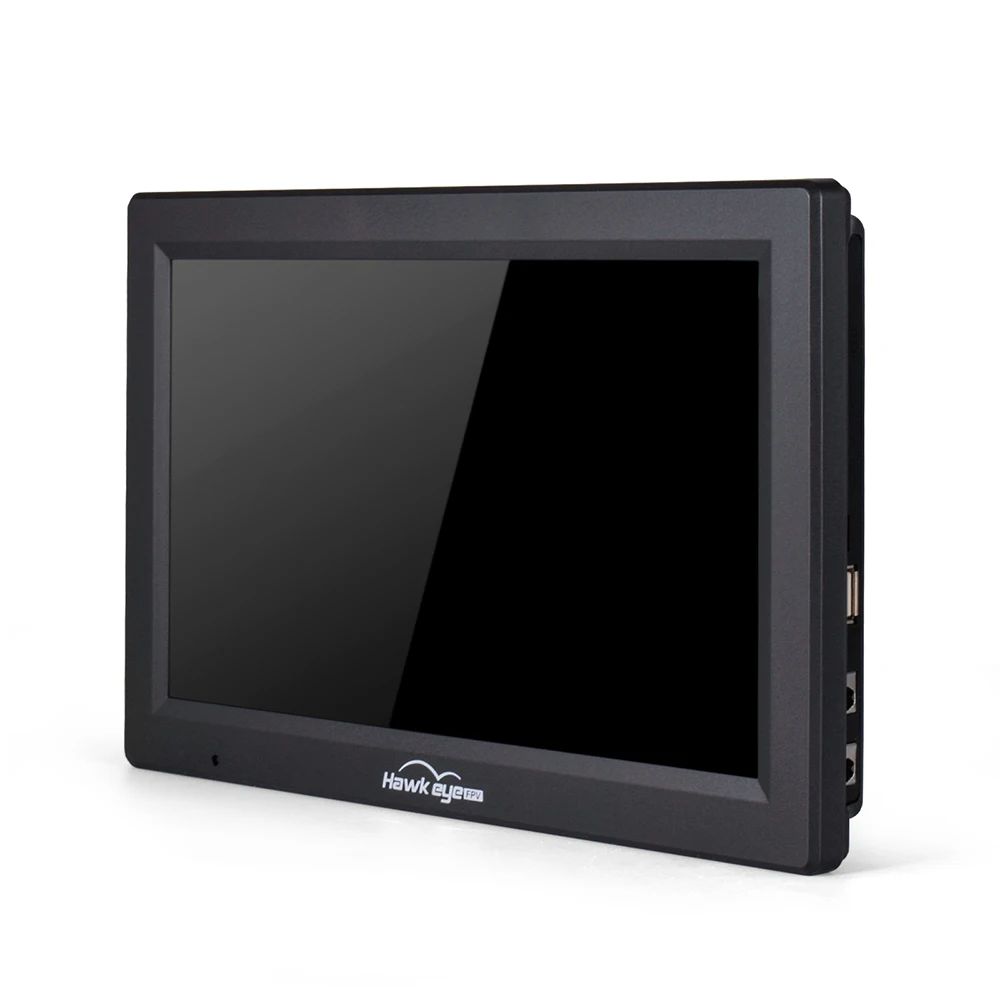 Hawkeye Little Pilot Captain X FPV-Monitor mit DVR 5,8 G 96 CH 10,2 Zoll Dual-Empfänger 1024 x 600 LED 16:9 NTSC/PAL Autosuche