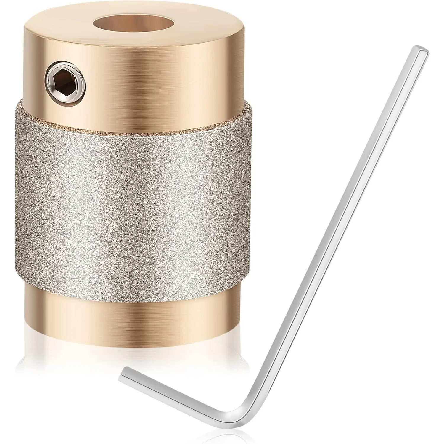 ガラス研磨ビット-ステンドグラス用ドリルビット-ステンドダイヤモンド研磨ビットヘッドツール-ステンドグラス用工具および用品-1個