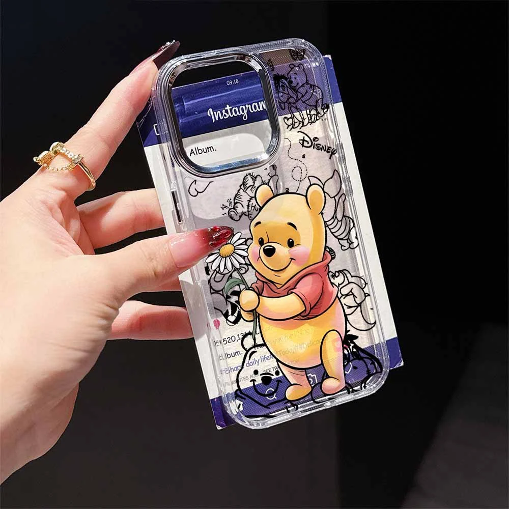 Winnies the Pooh Cute Phone Case for Samsung Galaxy A57 A56 A36 A26 A55 A35 A16 A54 A34 A25 A24 A15 A14 A05S A73 A53 A33 4G 5G