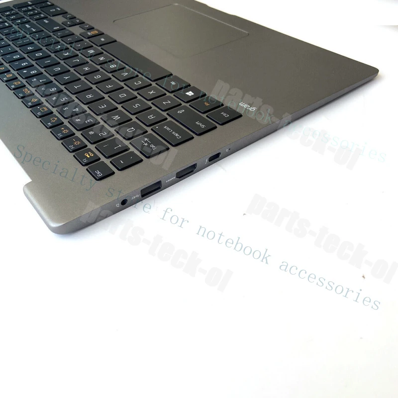 A+  For LG Gram 17Z90N Palmrest TOUCHPAD Keyboard Top Case 831-00794-00A MBN662250