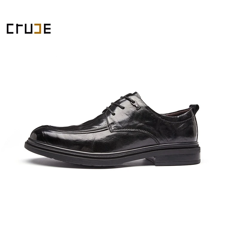 CRUCE Dress Shoes Man Social Shoe Male Shoes Mens Dress Shoes Luxury Man Shoes Official-Website Leather Casual Shoes