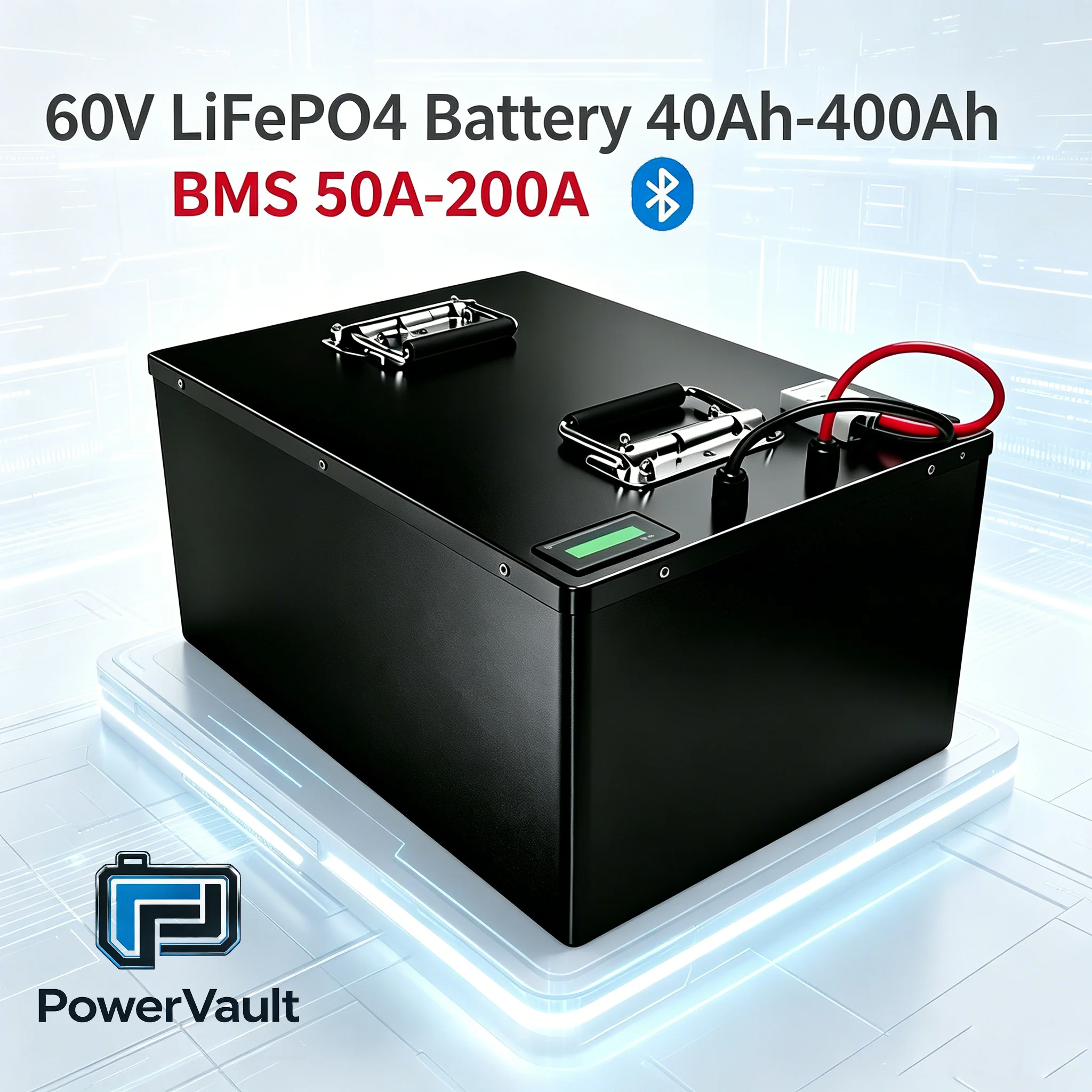 72V 40Ah Lifepo4 Battery Pack - بطارية LiFePO4 بجهد 60 فولت وسعات