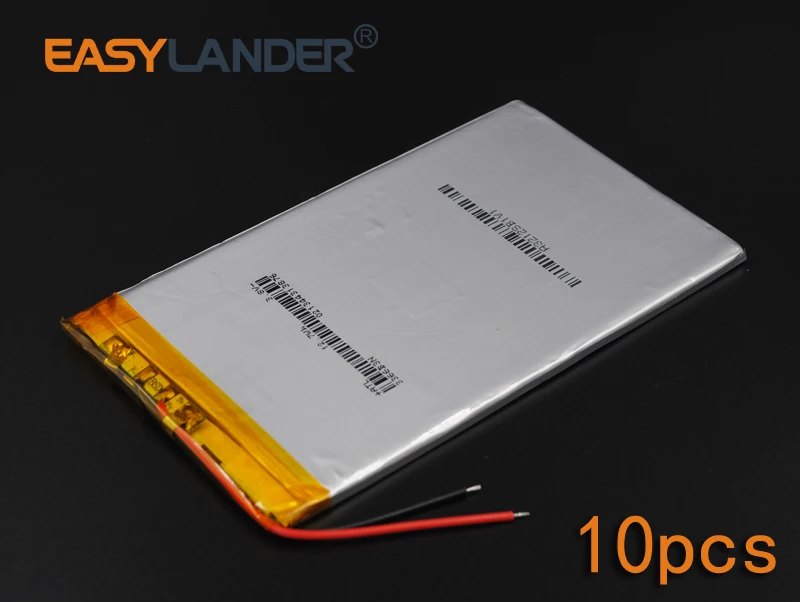 

10pcs/Lot 3.7V 3350mAh 3366115 Rechargeable li Polymer Li-ion Battery Fr Bluetooth Notebook E-Book Power Bank Portable Consumer