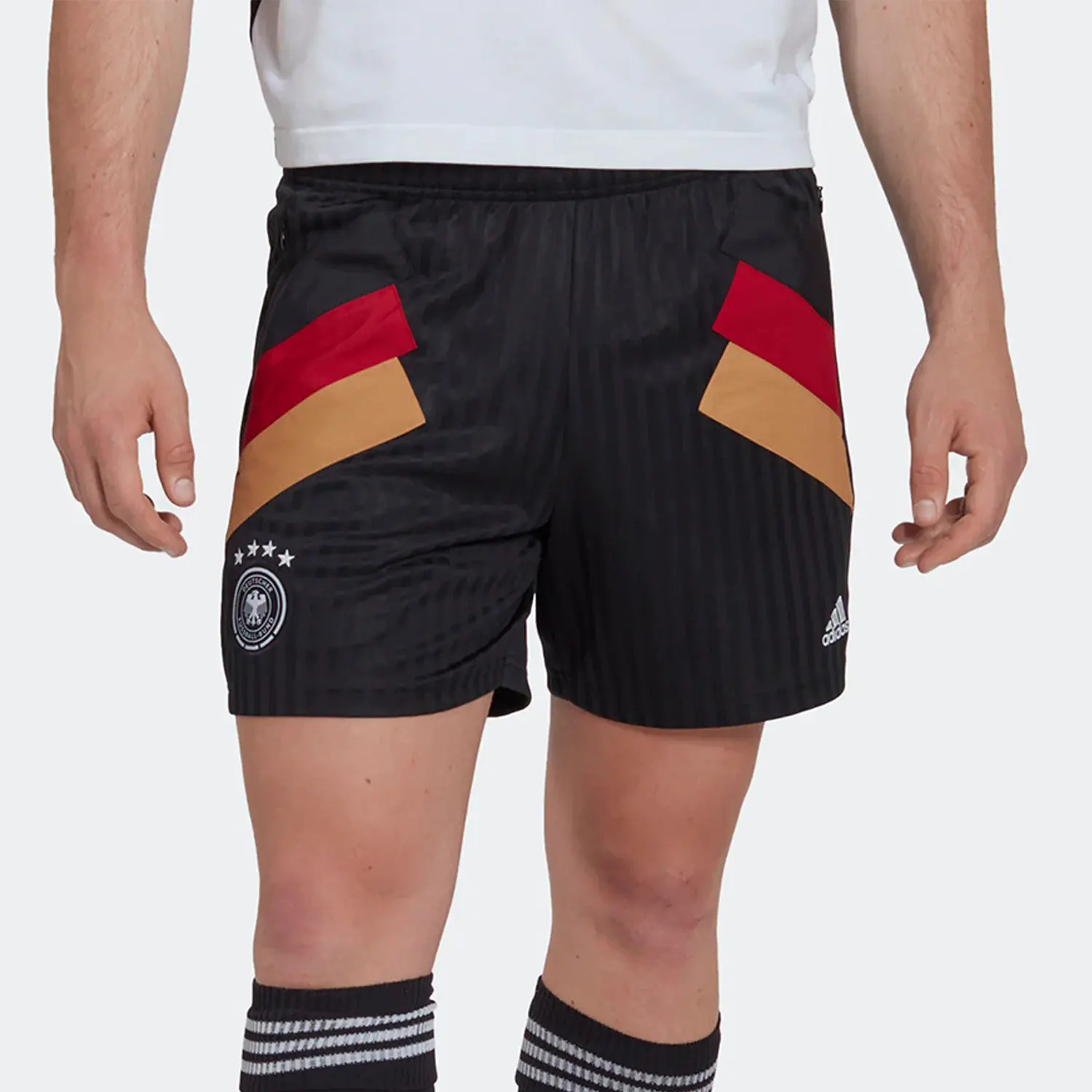 Adidas genuine German team men's casual breathable football sports shorts HC1268