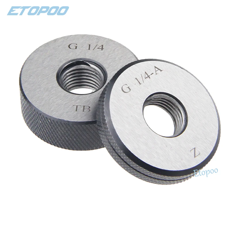 Thread ring gauge G pipe thread plug gauge Precision external Screw Gage Pitch Thread Test Tool G1/16 G1/8 G1/4 G3/8 G1/2 G3/4