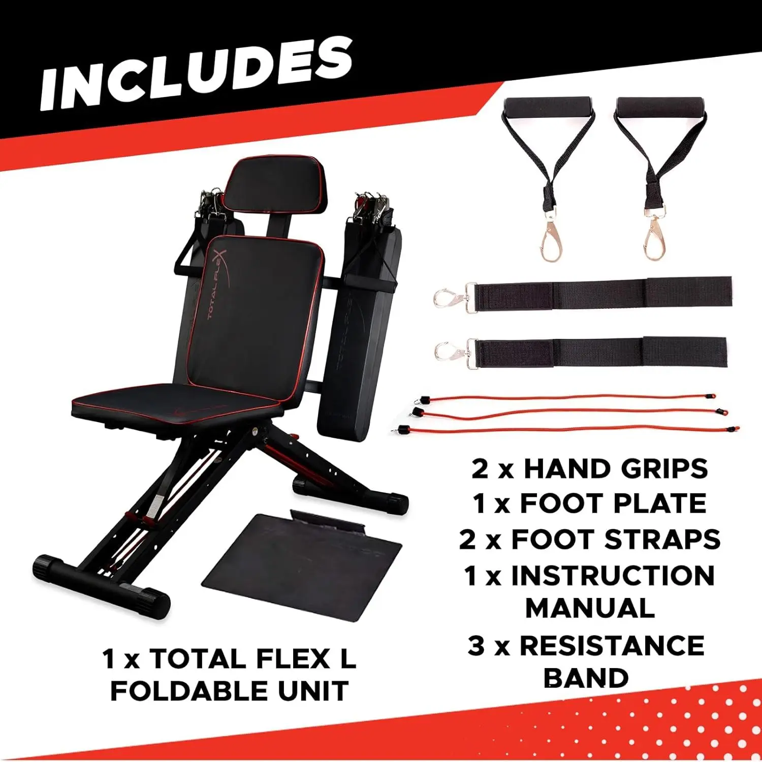 Compact Design, Home Gym, Workout Equipment,