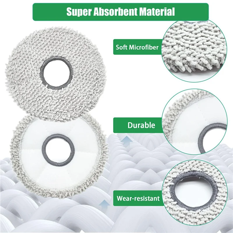 

PZHI-2 Set Accessory Set For ECOVACS DEEBOT T30 Pro Omni Robot Vacuum Cleaner:Wipes Dust Bags Side Brushes Filters