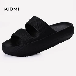 Kidmi Women Flat Sandals Ladies Shoes Classic Platform Sandals Summer Indoor Home Slippers Bathroon Shower Shoes Cloud Slippers