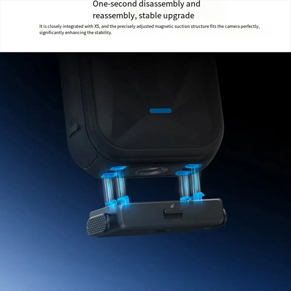 A26Z For X5 Magnetic Quick-Release Mount Fast Switching Design Secure &