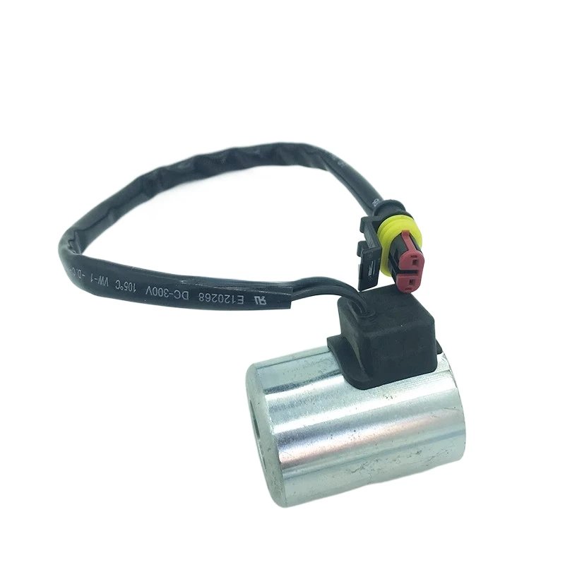 For XCMG Lonking Zhonglian Shandong Lingong Safety Lock Pilot Action Breaking Electromagnetic Valve Core Coil Electronic