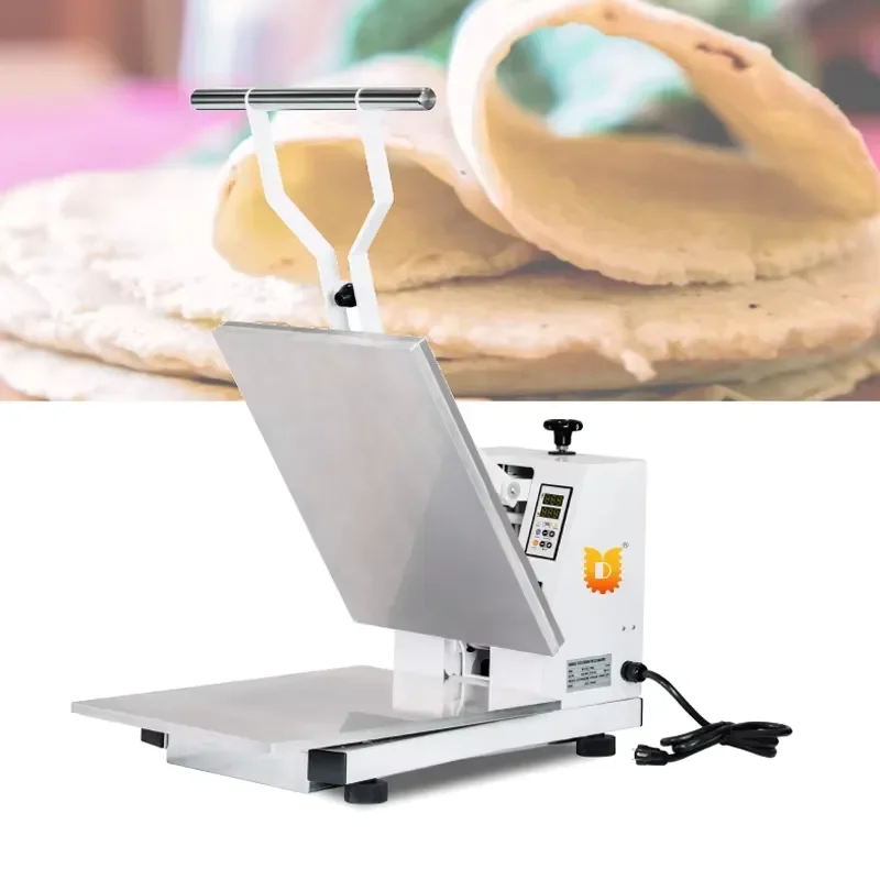 Multi Function Automatic Dough Press Machine for Industrial Commercial Kitchens CE & ISO Certified Tortilla/Pita Bread Maker