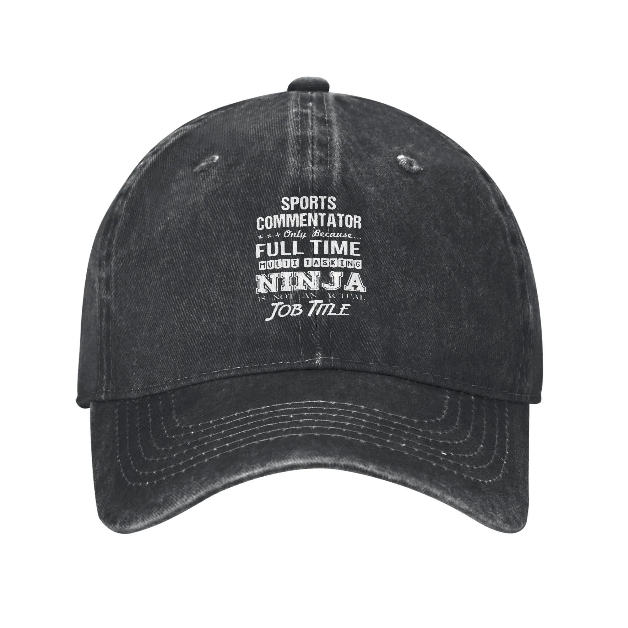 Fashion Sports Commentator - Multitasking Ninja baseball cap  Commuter Style Men's Panama Hat