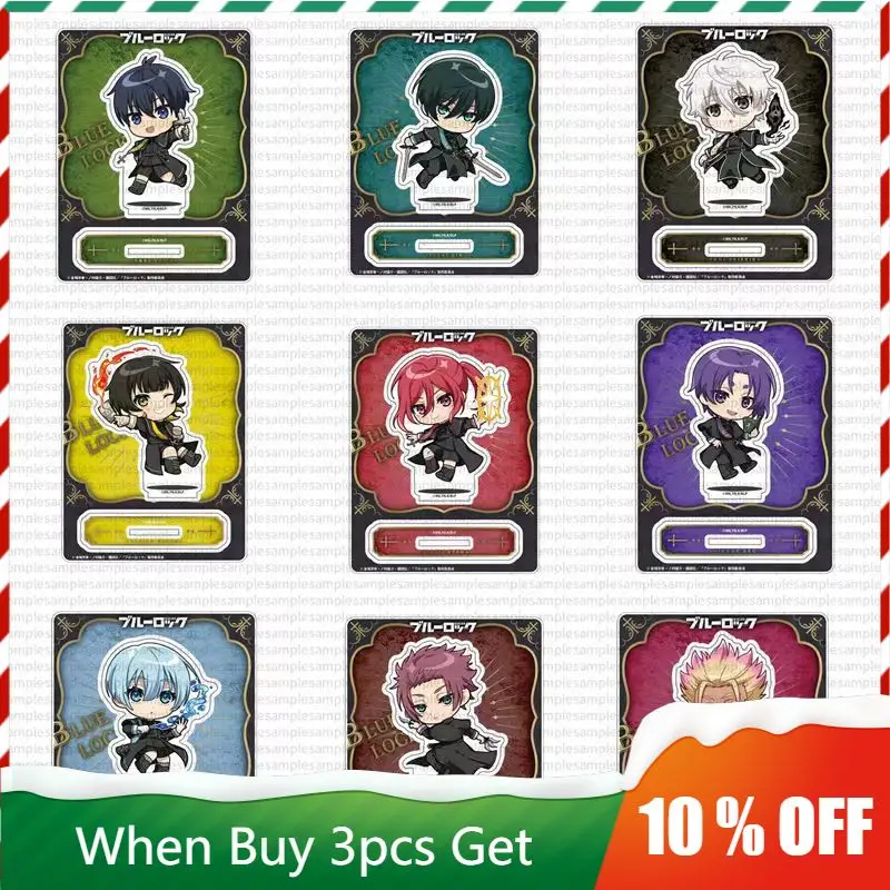 

Blue Lock Аниме Периферийные устройства Jancera Reo Acg Stand Rin Q Staning Plate Ryusei Shido Акриловая подставка Mini Sae Itoshi Акриловые игрушки