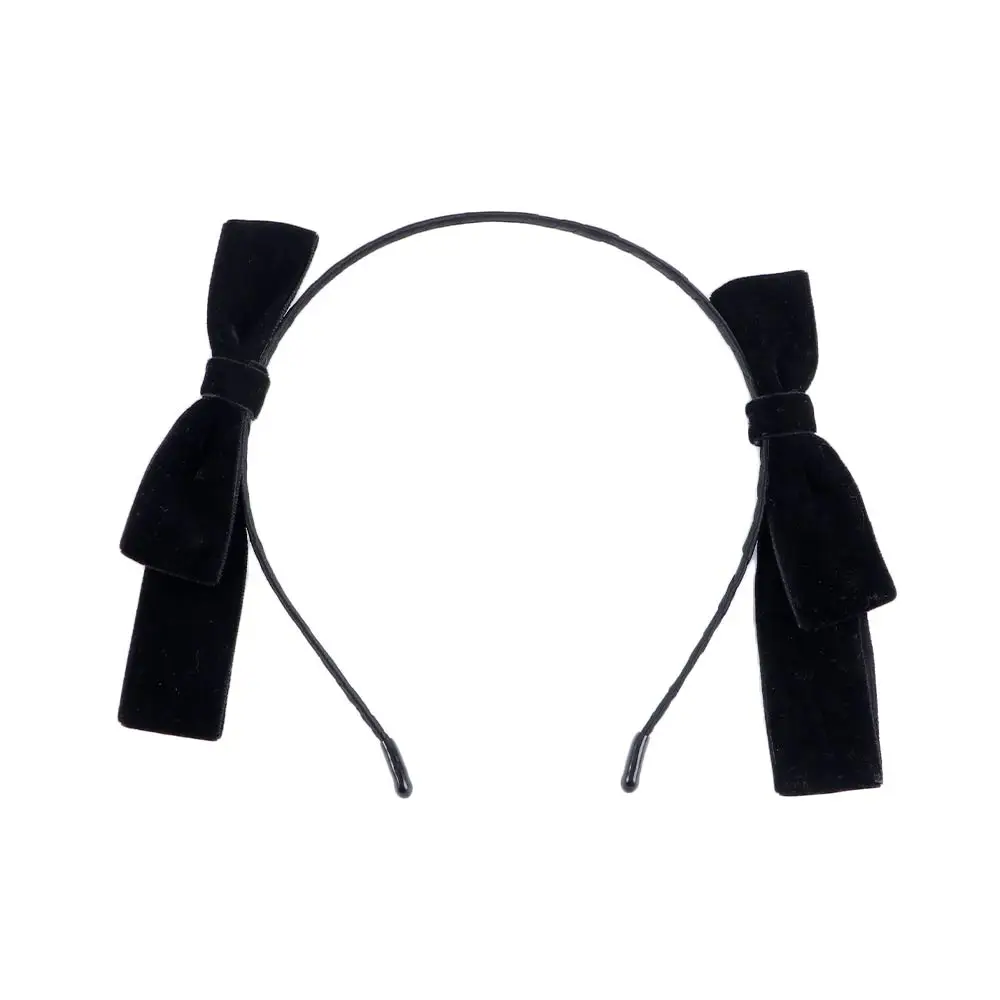 

Sweet Vintage Headwear Headdress Women Girls Hair Accessories Velvet Bow Headband Hair Hoop Hair Bands
