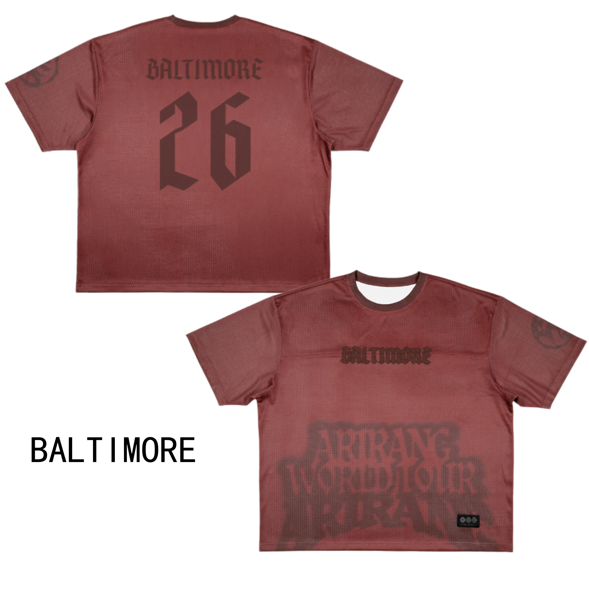 2026 Neue BTS Arirang World Tour für Los Angeles Chicago City Unisex T-Shirt ARMY Y2k Atmungsaktives Schnelltrocknendes Jersey für Männer und Frauen – Detail 9
