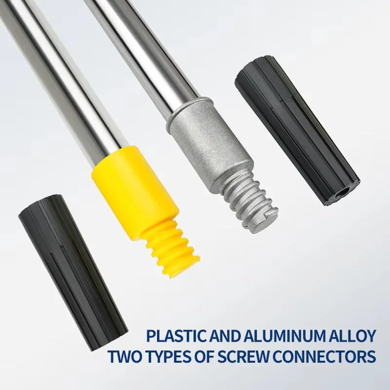 Paint Roller Extension Pole Stainless steel Paint Telescopic Stick detachable Cleaning Rod Painting handle Tools