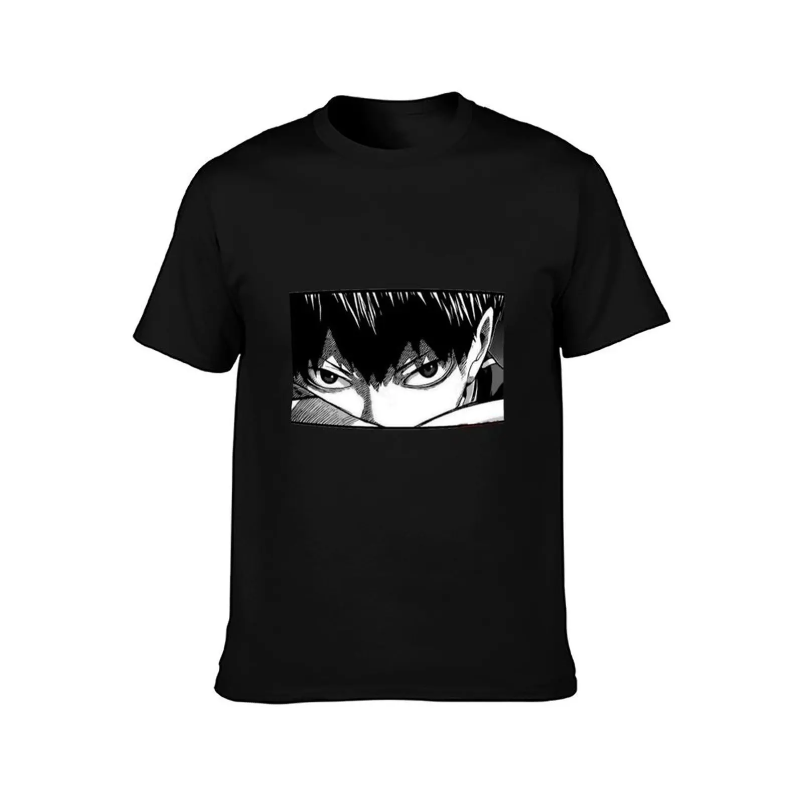 Kageyama glance T-Shirt All Match Basic Short Sleeve Top T-Shirt