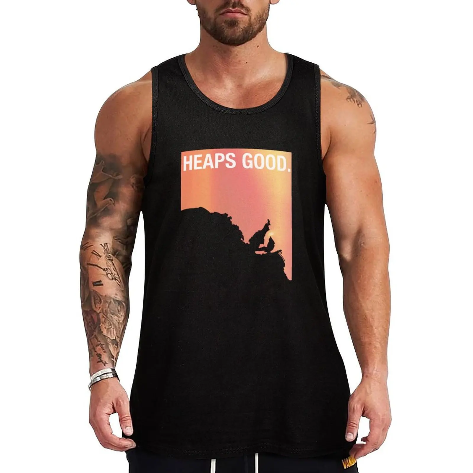 

australia is good Tank Top Comfort Basic Tank Top Cotton Sleeveless Daily Shirt