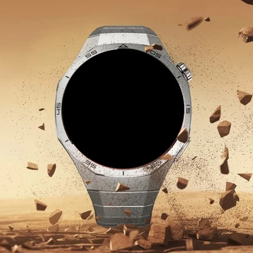 Imagen 2 del producto Correa de aleación de titanio de lujo sin huecos para Huawei Watch GT 5 Pro, pulsera de Metal para Huawei Watch GT 5 Pro, banda de negocios de estilo masculino