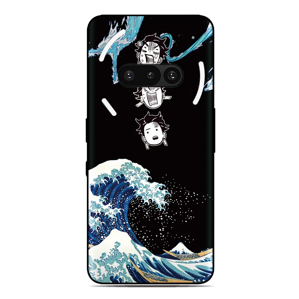 اليابان كاناغاوا غطاء ل LG الجناح المخملية K22 K61 K50 K51s K52 K20 K40 Q6 Q7 Stylo 5 6 G8X G6 G7 G8 V40 V50 V60 ThinQ جراب هاتف #4