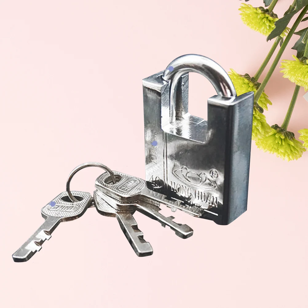 30mm Steel Padlock Durable Lock Box for House Key Anti Theft Design Long Service Security Safe Deposit Hardware