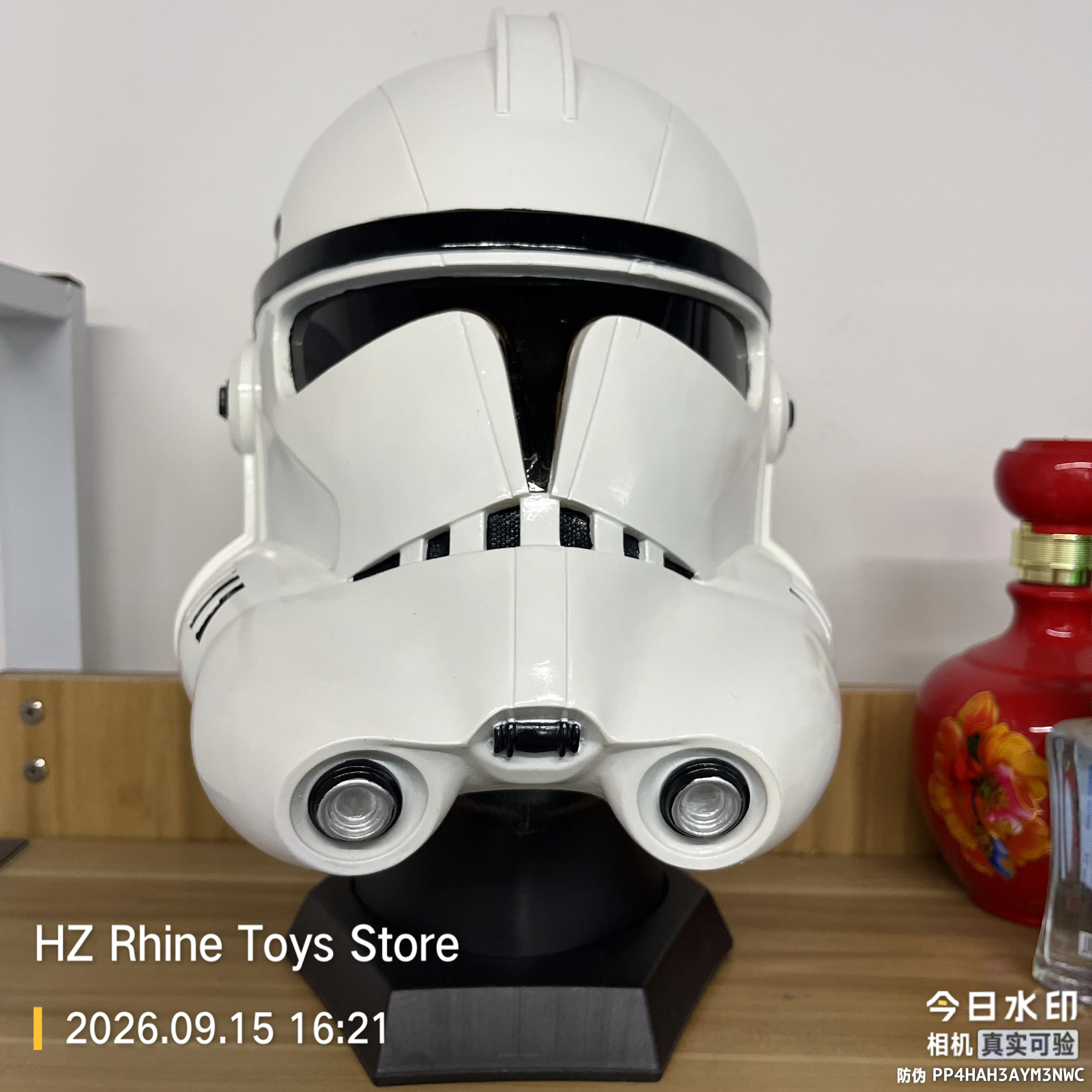 SW Clone Trooper Helmet Clone Trooper 2Wars Commander Cosplay Helmet Resin Roleplay Mask Prop for Fans Birthday Gift TK039