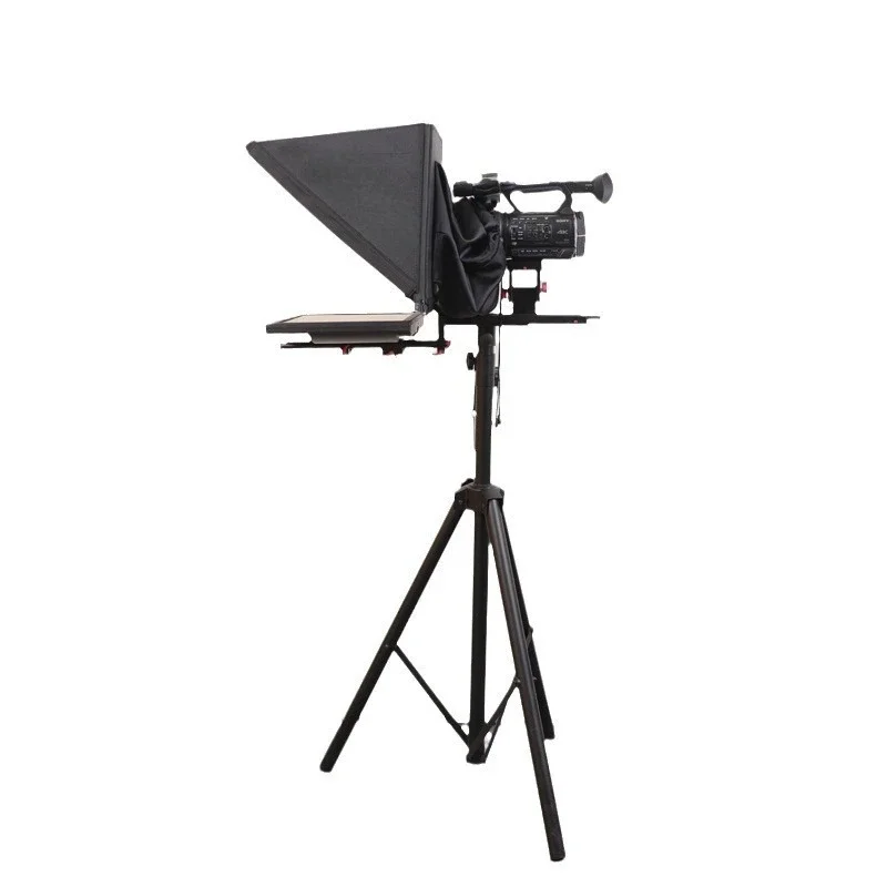 

20-Inch teleprompter, civilian studio announcer host teleprompter