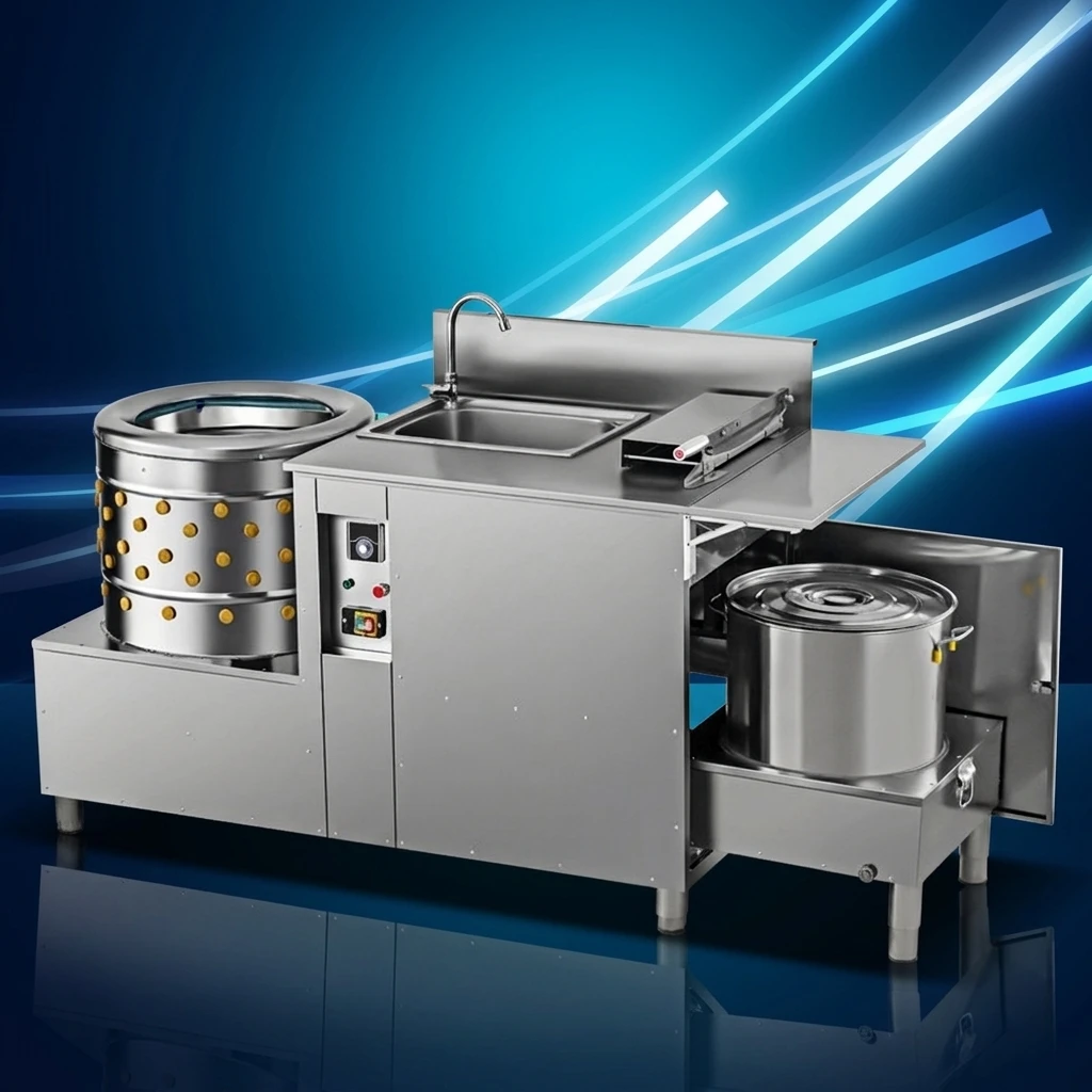 

Duck And Goose Feather Removal Machine: Special Roller Design For Excellent Processing Results