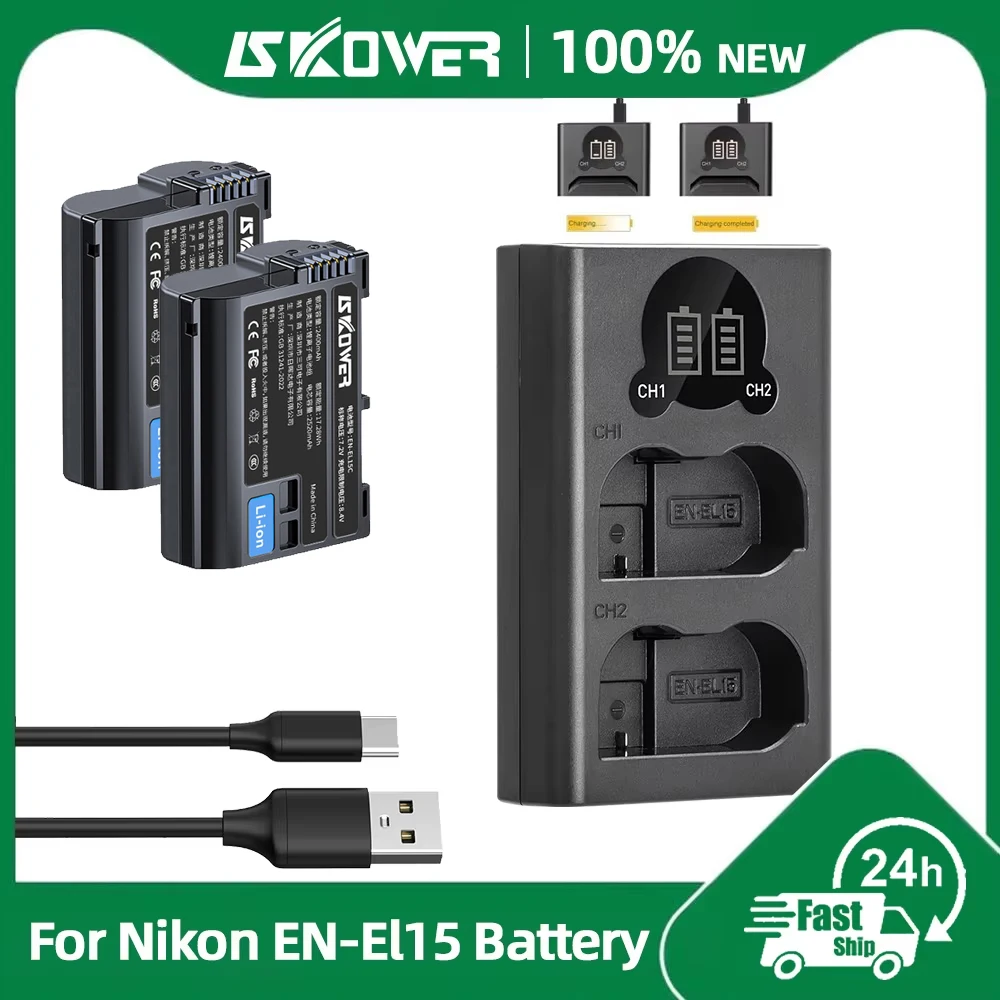 2520Mah EN-EL15 Bat…