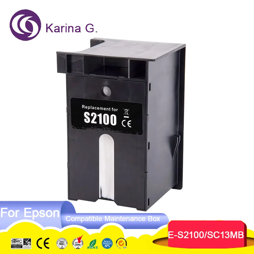 

C13S 210057 S2100 SC13MB Совместимый резервуар для отработанных чернил для Epson SureColor SC-T2100 SC-F570 F500 F570 T2170/T3130