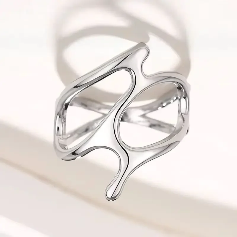 2026 Trendy Neutral Ring Personalized Design European And American Cross Border Single Style Technology