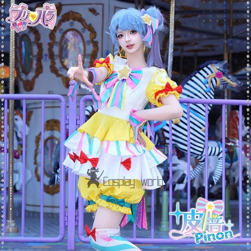 Pripara TRIANGLE Junon、Pein、Kanon cosplay costumes stage costume Lolita dress full set