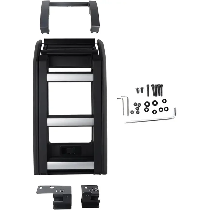 

Premium Car Roof Rack Cargo with Side Ladder Universal Vehicle Storage Luggage Rack SUV