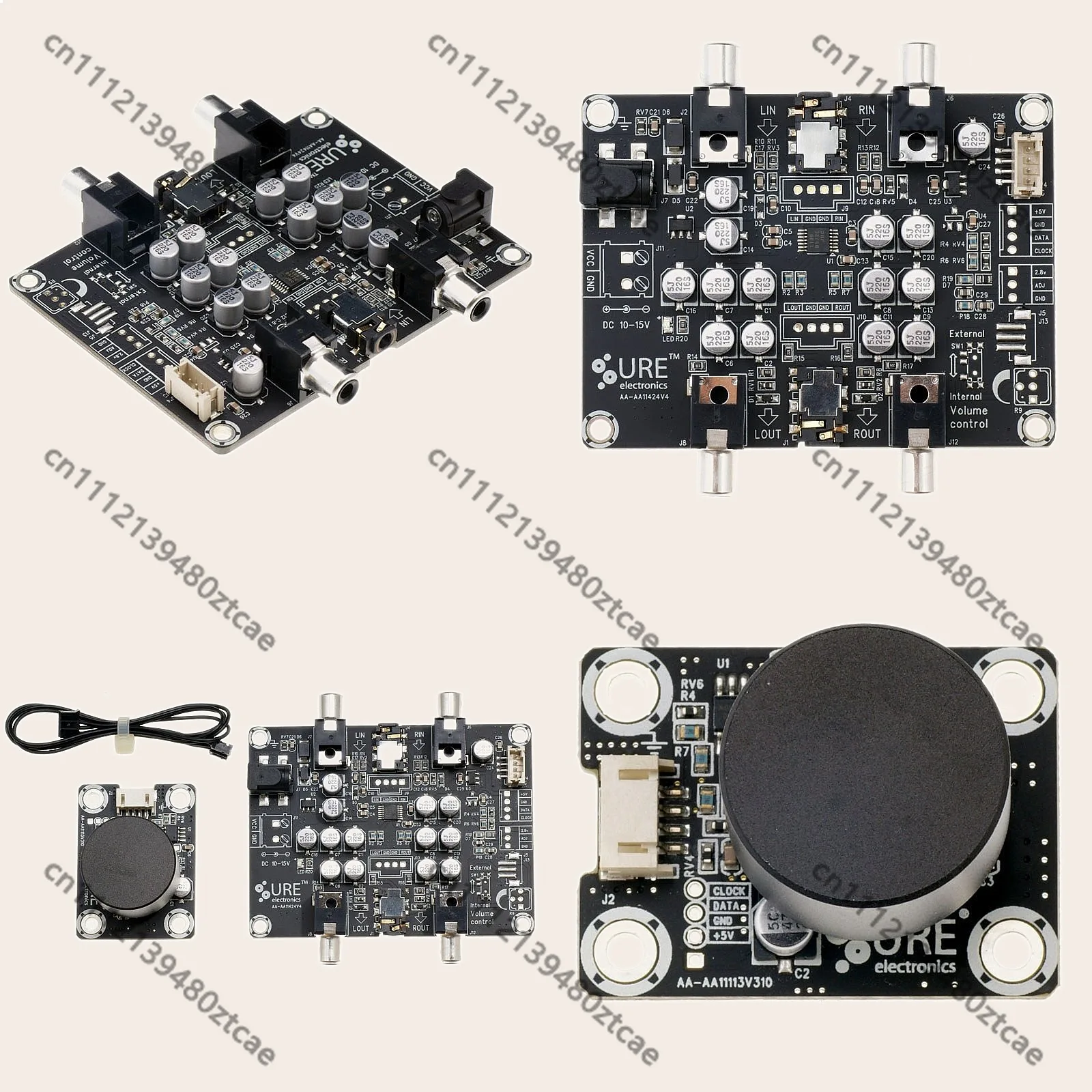 Digital Volume Control Front Audiophile Amplified Tone Board 12V Finished HIFI Preamp