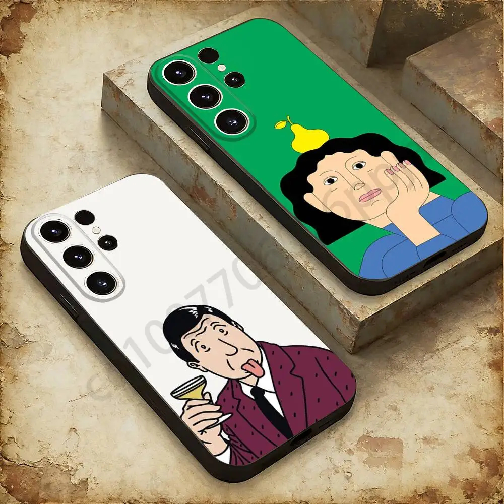 Character illustrations Phone Case For Samsung GalaxyA53,51,72,73,31,30,42 Soft Silicone Phone Protective Case