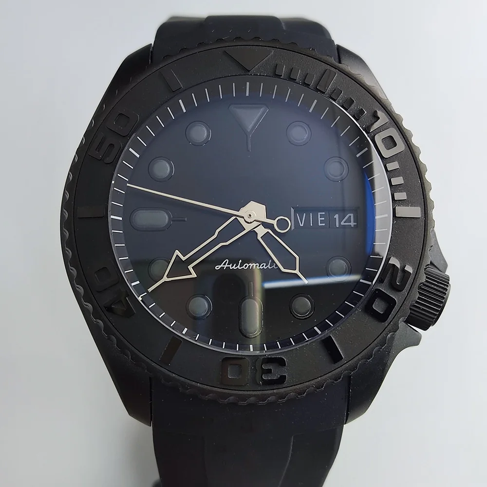 Stainless Steel Watch Waterproof Watches Casual 41.5mm NH36 Sapphire Glass Automatic Mechanical Custom Logo Watch