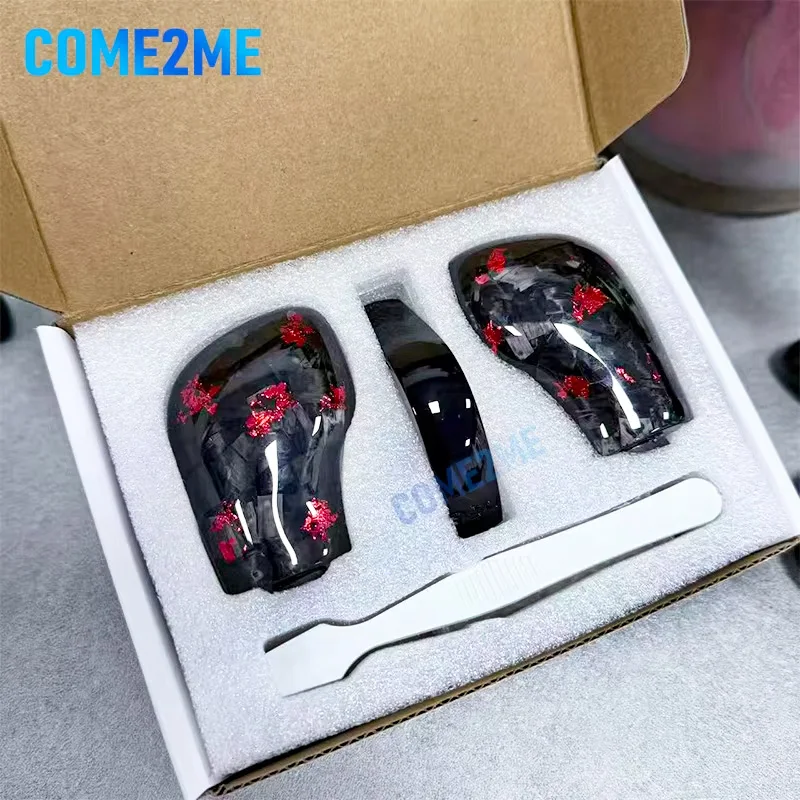 

Комплект защитных накладок на рычаги переключения передач из карбона для Volkswagen Golf 7 GTI R, Tiguan, Passat B7 B8, CC, R20, Skoda Octavia, Jetta MK6 GLI