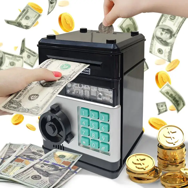 Mini Atm Coin Bank,…