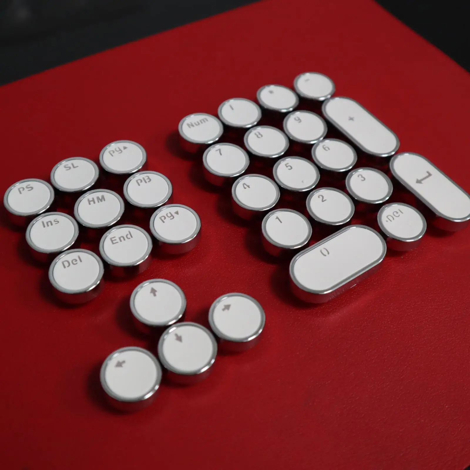 Doubleshot PBT Mechanical Keyboard Keycap Set Custom Gaming Key Caps for Cherry MX Switch DIY 12 Buttons