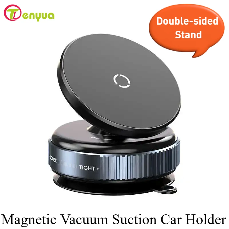 K009 Автомобильный держатель для телефона, механическая вакуумная присоска, сильный магнитный адсорбционный кронштейн для спортзала, кухни, автомобильная навигационная подставка