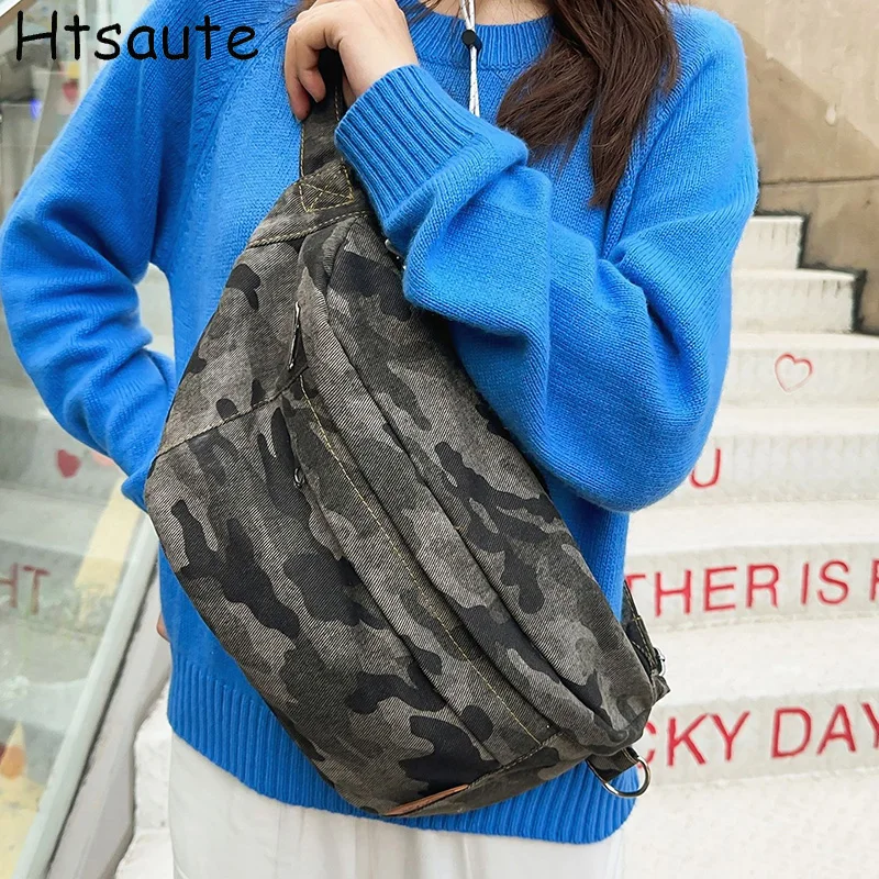 

New Style Chest Bag for Men Small Shoulder Bags Men's Chest Packs Men's Crossbody Bag, Sports Lightweight Trendy Waist Bag