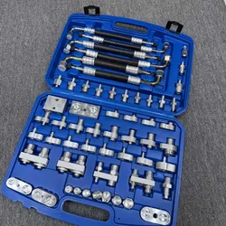 56pcs Car Leak Detection Vehicle Excavator Auto Repair Tool Air Conditioner Leak Detector Air Conditioner Compressor Condenser