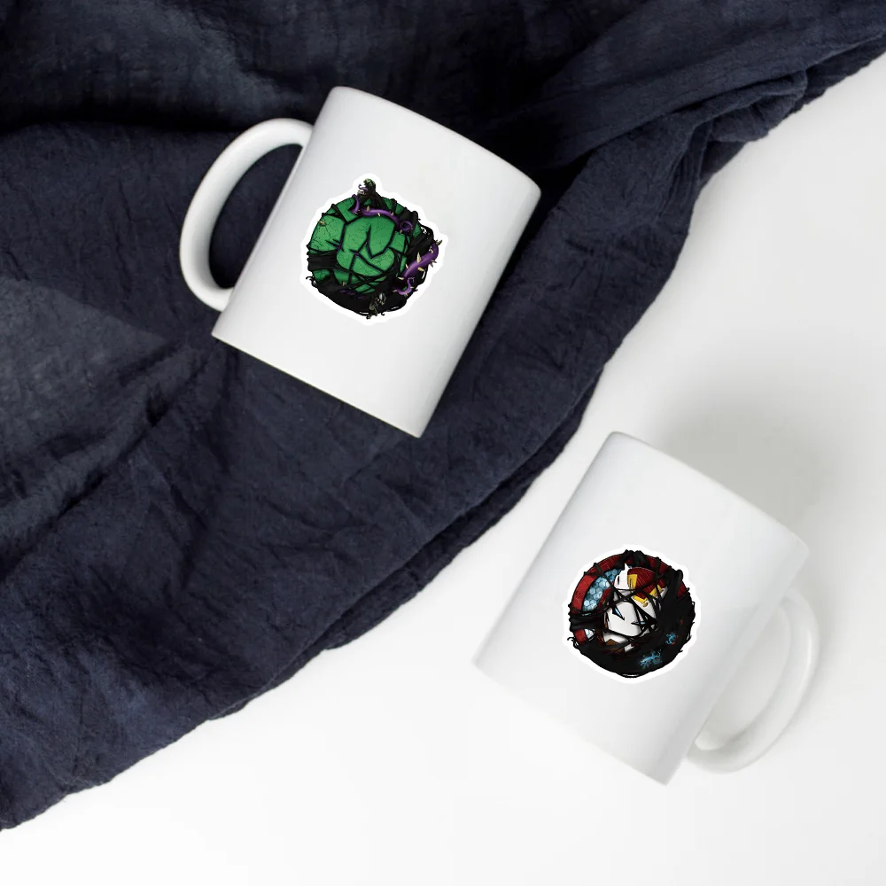 50PCS Reunion Venom Stickers Nostalgia Waterproof Luggage Phone PVC Coffee Motorcycle Skateboard Computer Laptop Decals