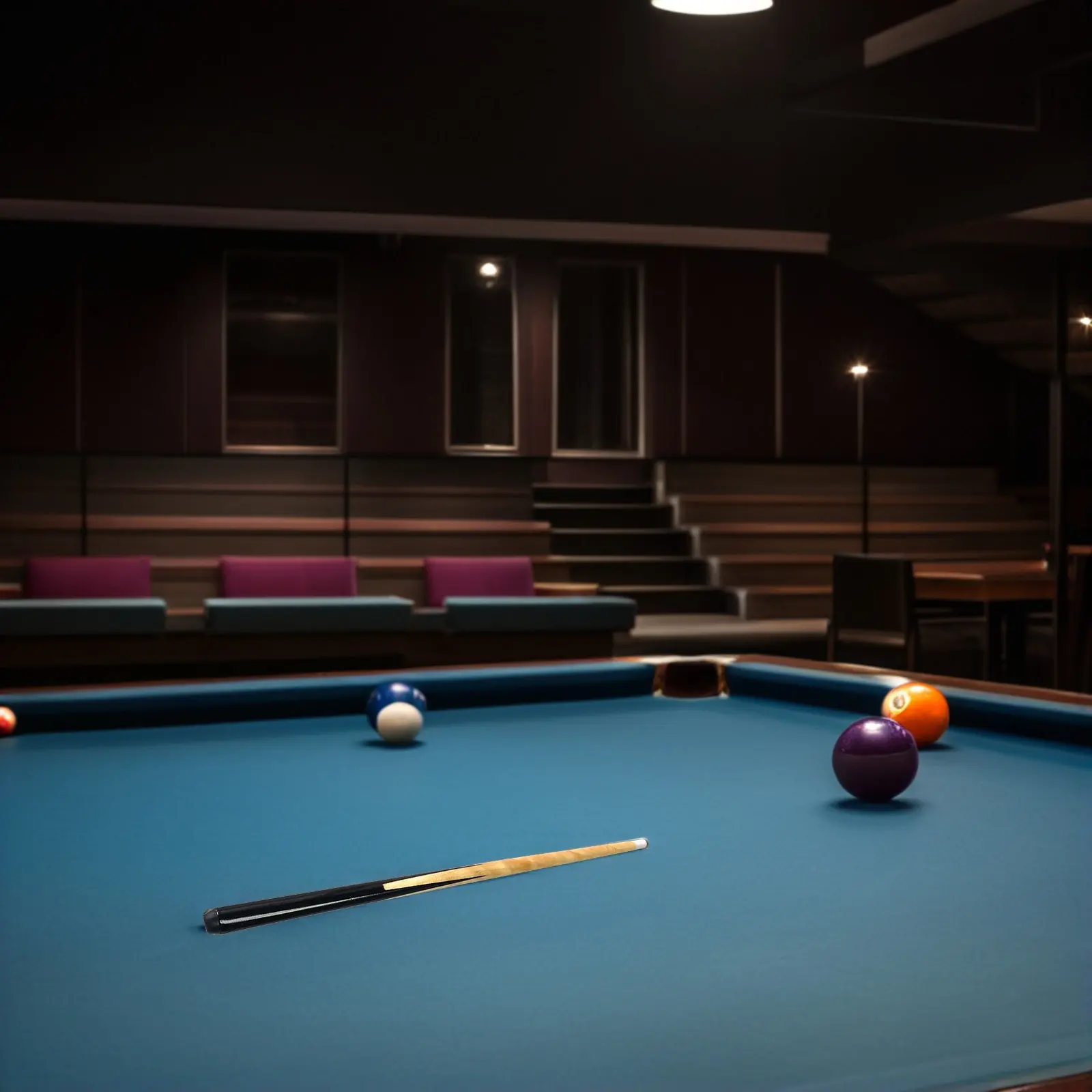 

1Set Wooden Short Billiard Cue Stick Perfect for Small Spaces Pool Table Practice Breaking Control Easy Storage Portable Mini