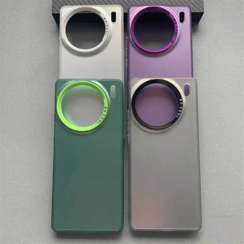 ل vivo X90 حالة فيفو X90 برو جراب هاتف فيفو V2219 V2241HA V2241A غطاء X90S X90 برو الفاخرة لامع أورورا الجلد ماتي غطاء