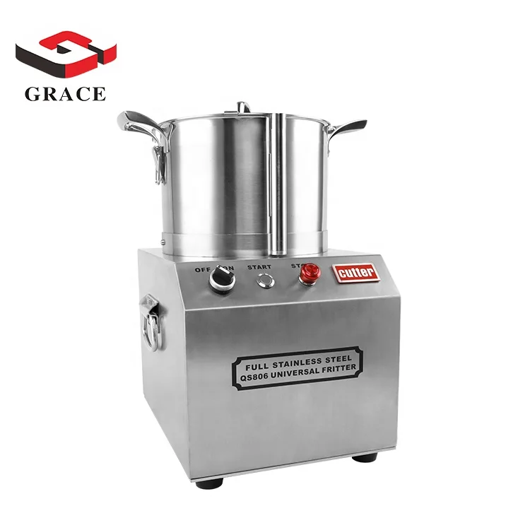 

Full Stainless Steel 3L/5L/6L/10L/15L Vegetable Mixer Universal Food Chopper Fritter Cutter and Grinder for Hotels